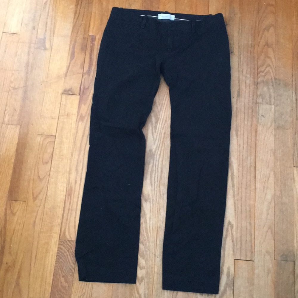 Gap True Straight black stretch pants!